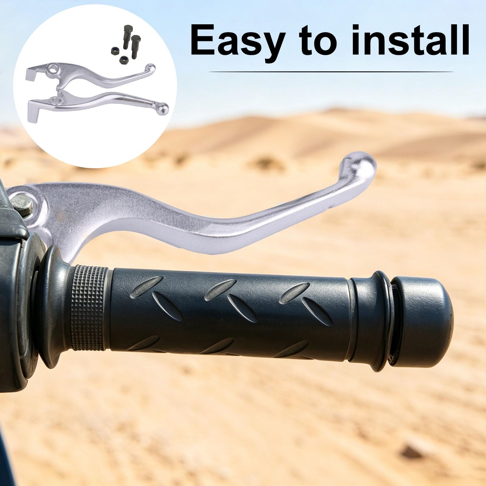 1 Pair Left Right Handbrake Levers Universal Bicycle Brake Handle Replacement
