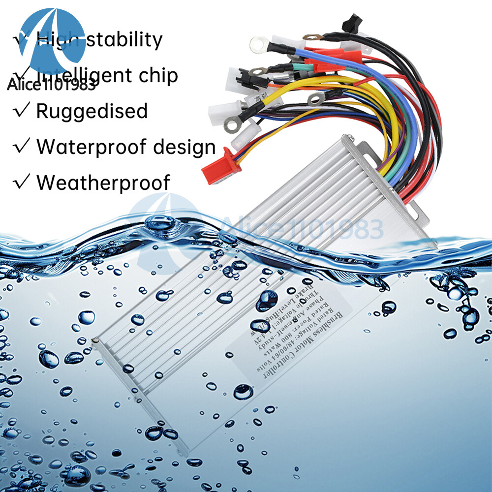 48V 60V 64V 35A 800W Intelligent Brushless Motor Controller For Electric Bicycle