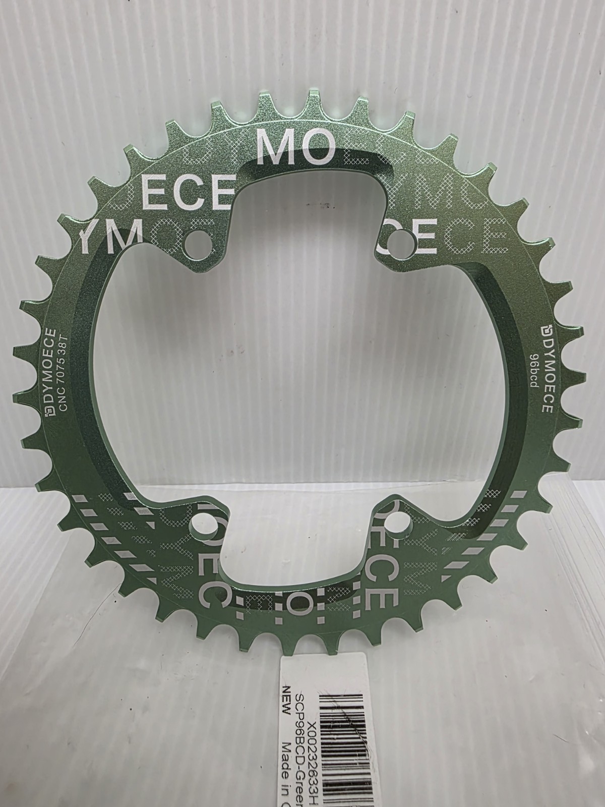 Narrow Wide Chainring 96BCD Single Speed 38T Round for 38T – GREEN