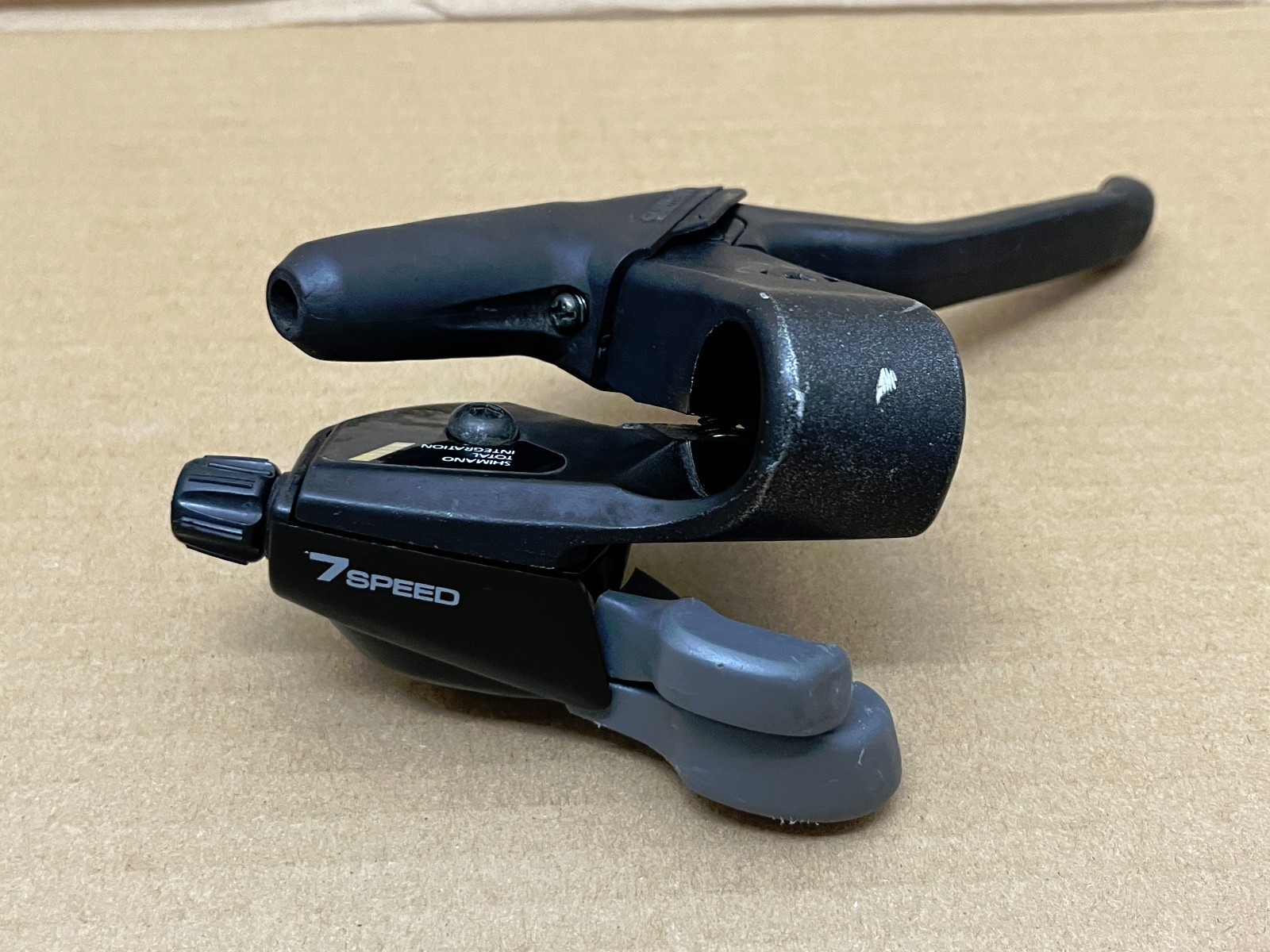 Vintage Shimano Deore LX Shifter Brake 7 Speed Triple 22.2 ST-M060 3×7 Working