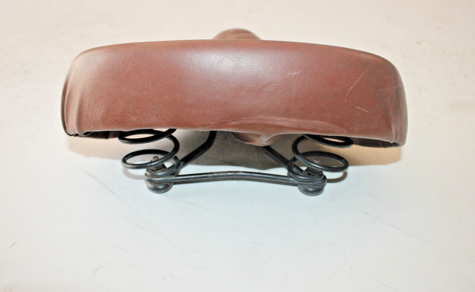 Vintage Ridashiye Bike Saddle 260/240mm Brown 638g Comfort Hybrid Fast Shipper