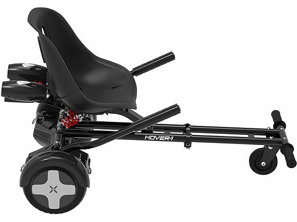 Hover-1 Raptor-1 Buggy Hoverboard Attachment Black One Size Adjustable,Go-kart