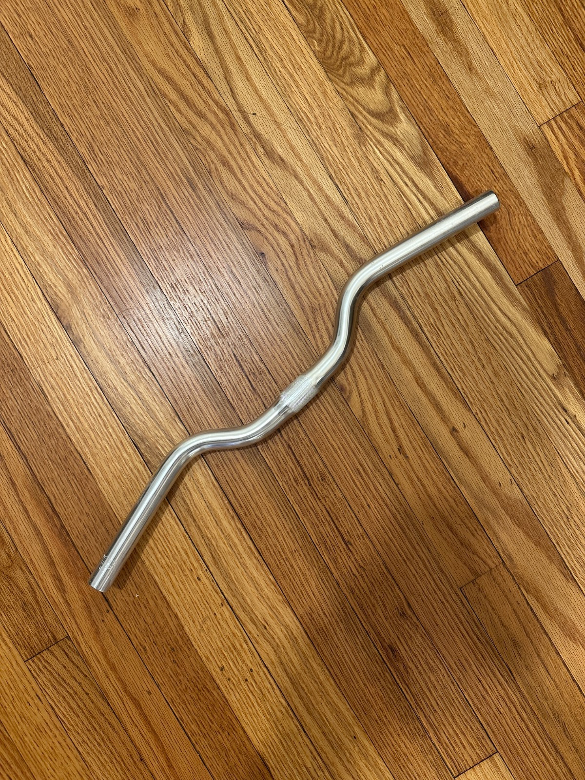 Nitto Nordeast B206 525mm Handlebar Bicycle Bike 25.4 Clamp Silver Aluminum