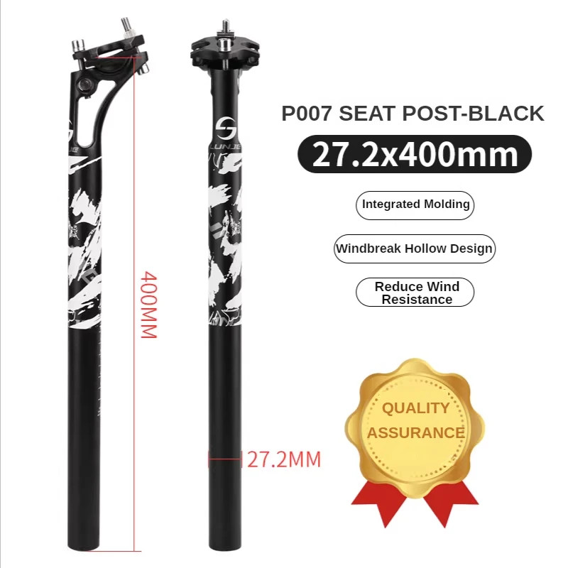 LUNJE MTB Suspension Seatpost 27.2/30.9/31.6mm Shock Absorbing Bike Seat Post