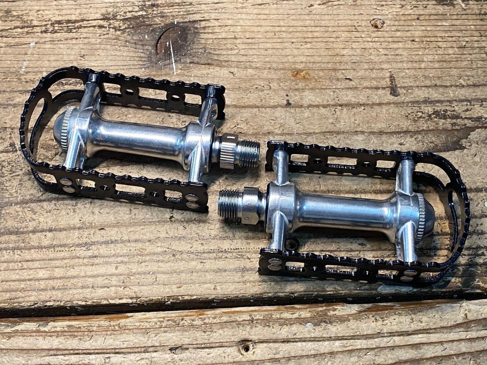 MKS BM-7 BMX Black Cage Flat Pedal Used