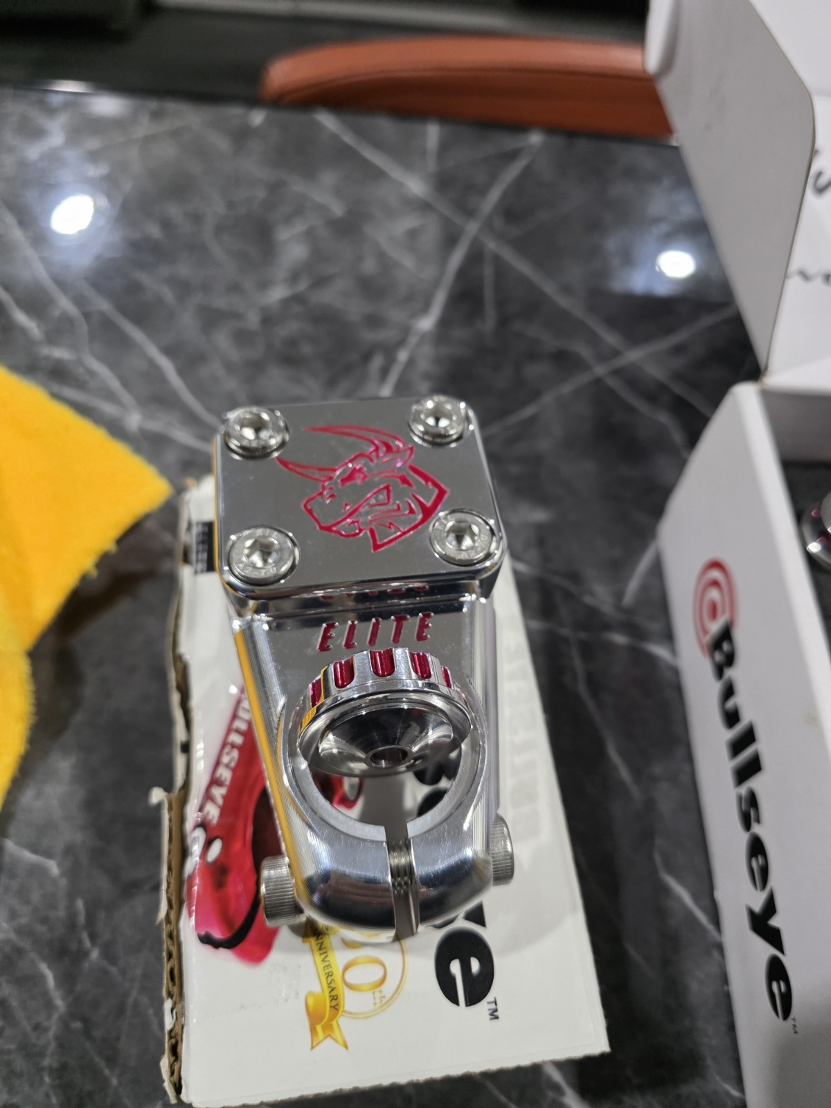 BULLSEYE🎯 Custom Show Polished Hurricanes &Matching Custom Stem BMX se Bikes Gt