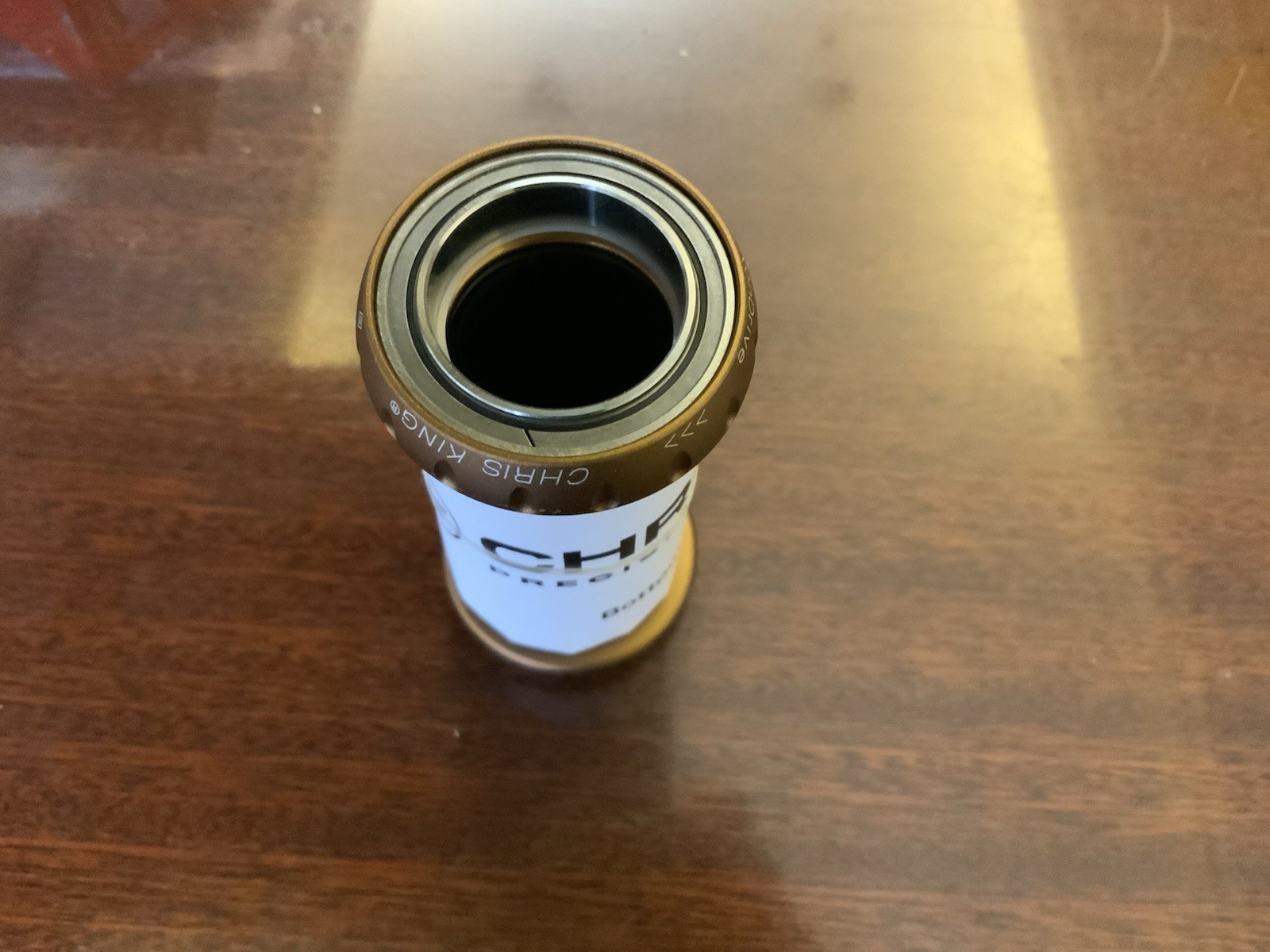 Chris King MATTE BOURBON ThreadFit 24mm SHIMANO Bottom Bracket & Fit Kit