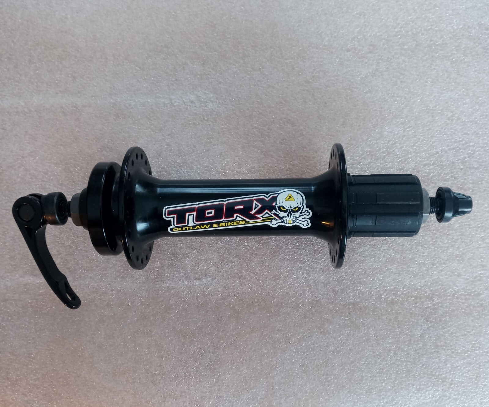 Fat bike rear hub 190mm aluminum QR 8/9/10 speed 36h Cassette disc type.