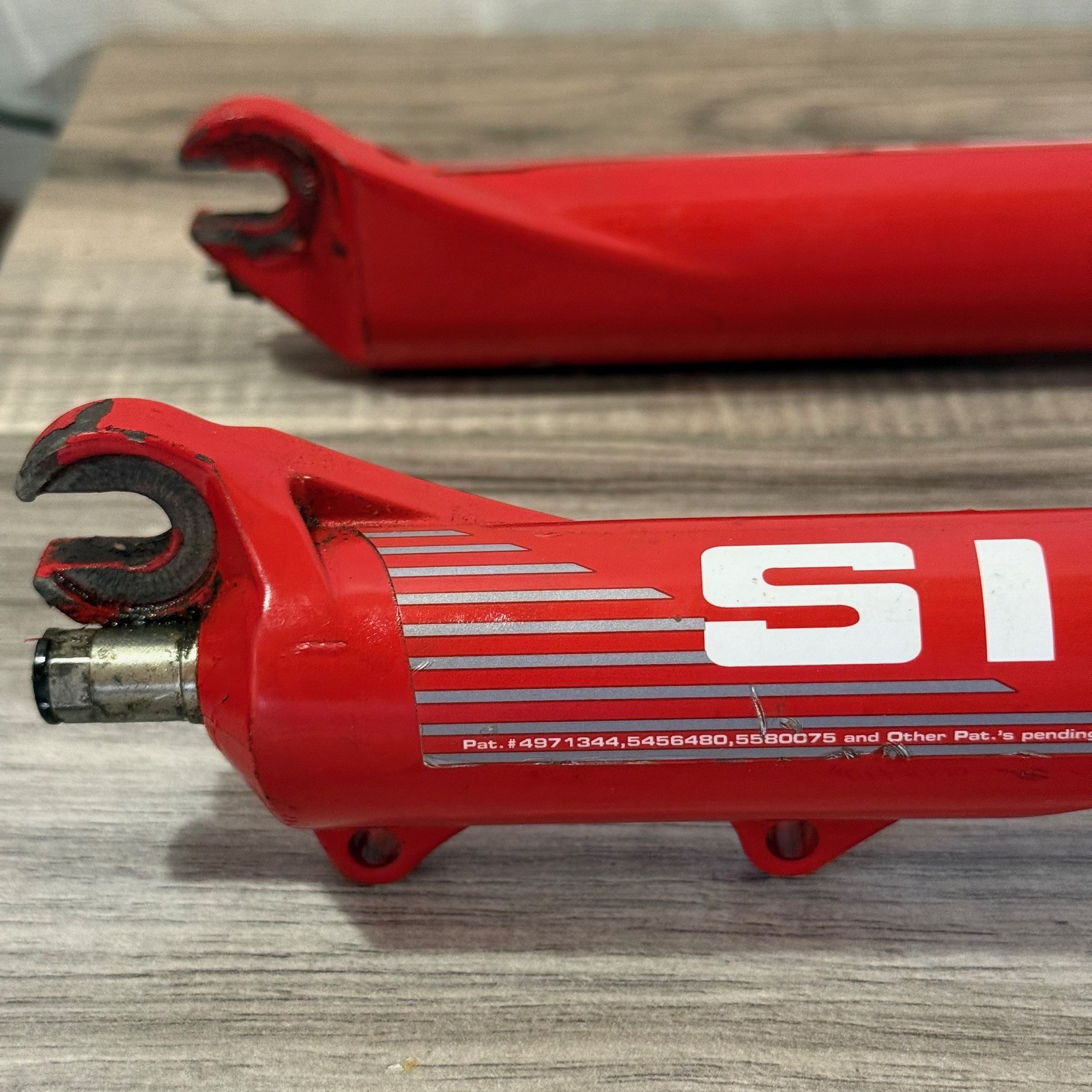 Rock Shox SID XC C3 Dual Air Red 1 1/8 Threadless 223mm SMALL OIL LEAK 26