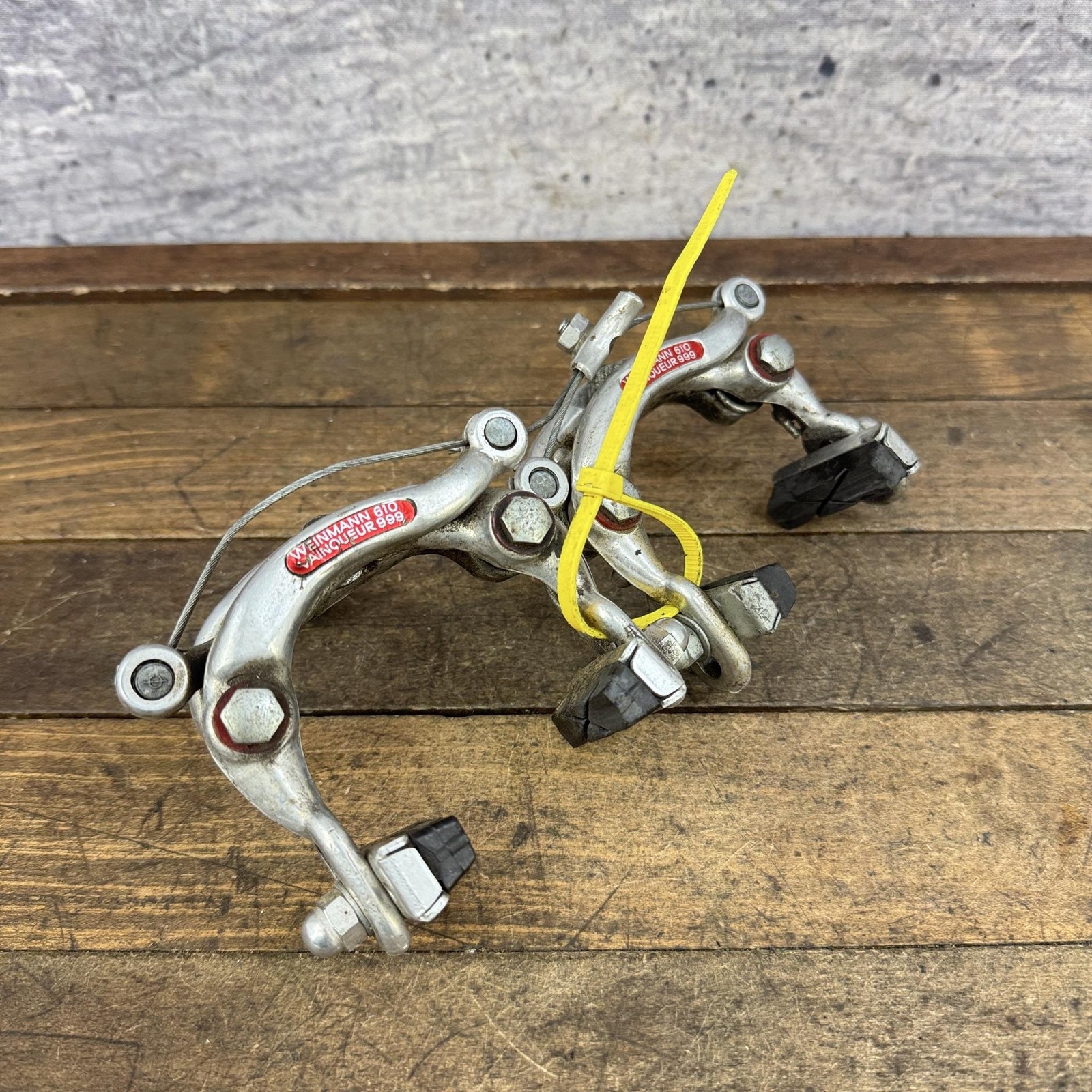 Vintage Weinmann 610 Vainqueur 999 Center Pull Caliper Brakes Set F/R Road Bike