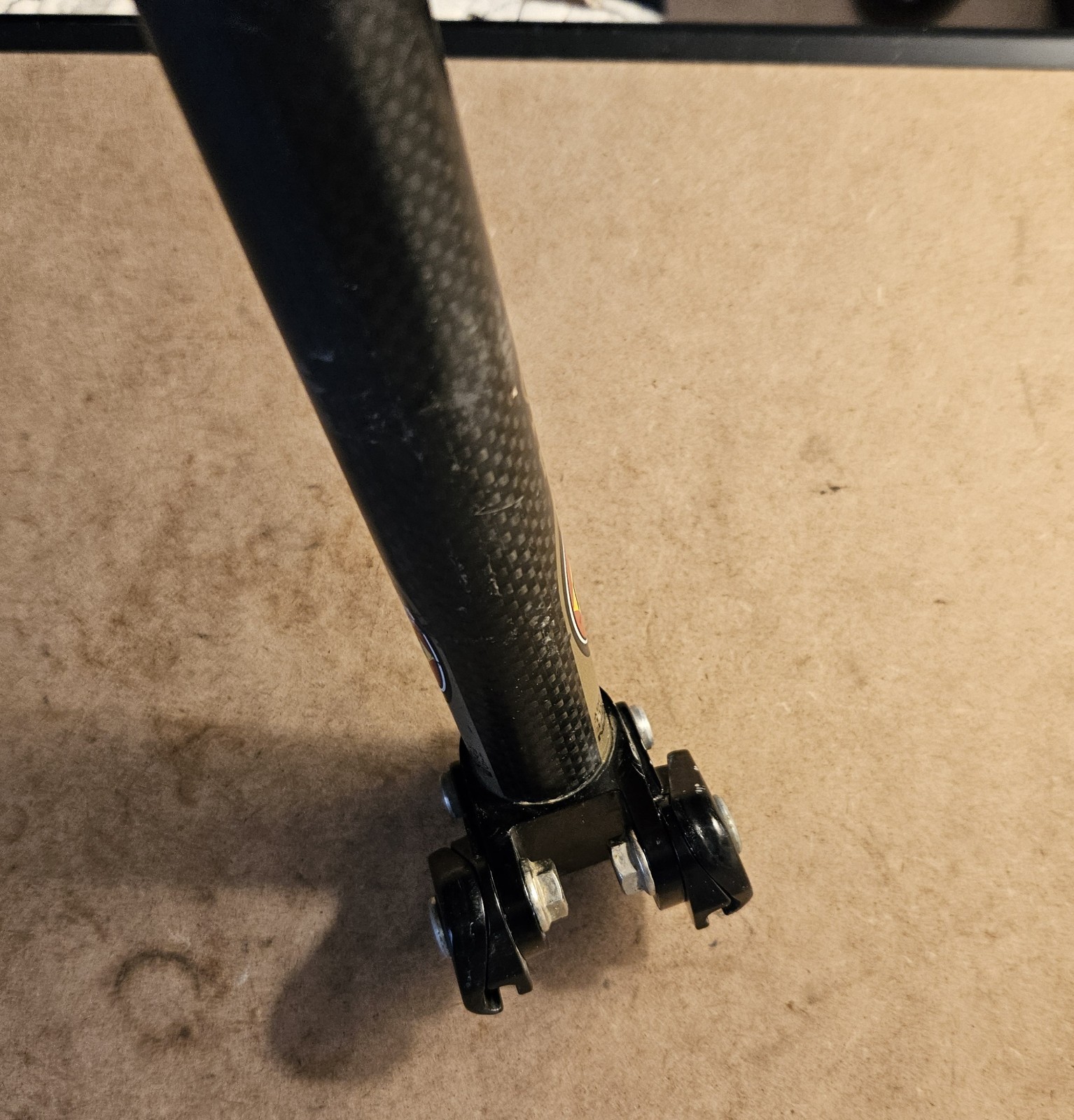 Vintage Easton CT2 Cabon Fiber 27.2 Seatpost 270mm Length!