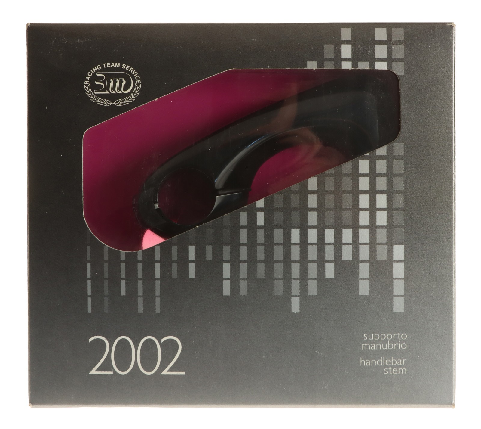 3ttt 1″ 2002 22.2mm Quill Stem 100mm 26mm Clamp Hinged Black -17° NEW NIB NOS