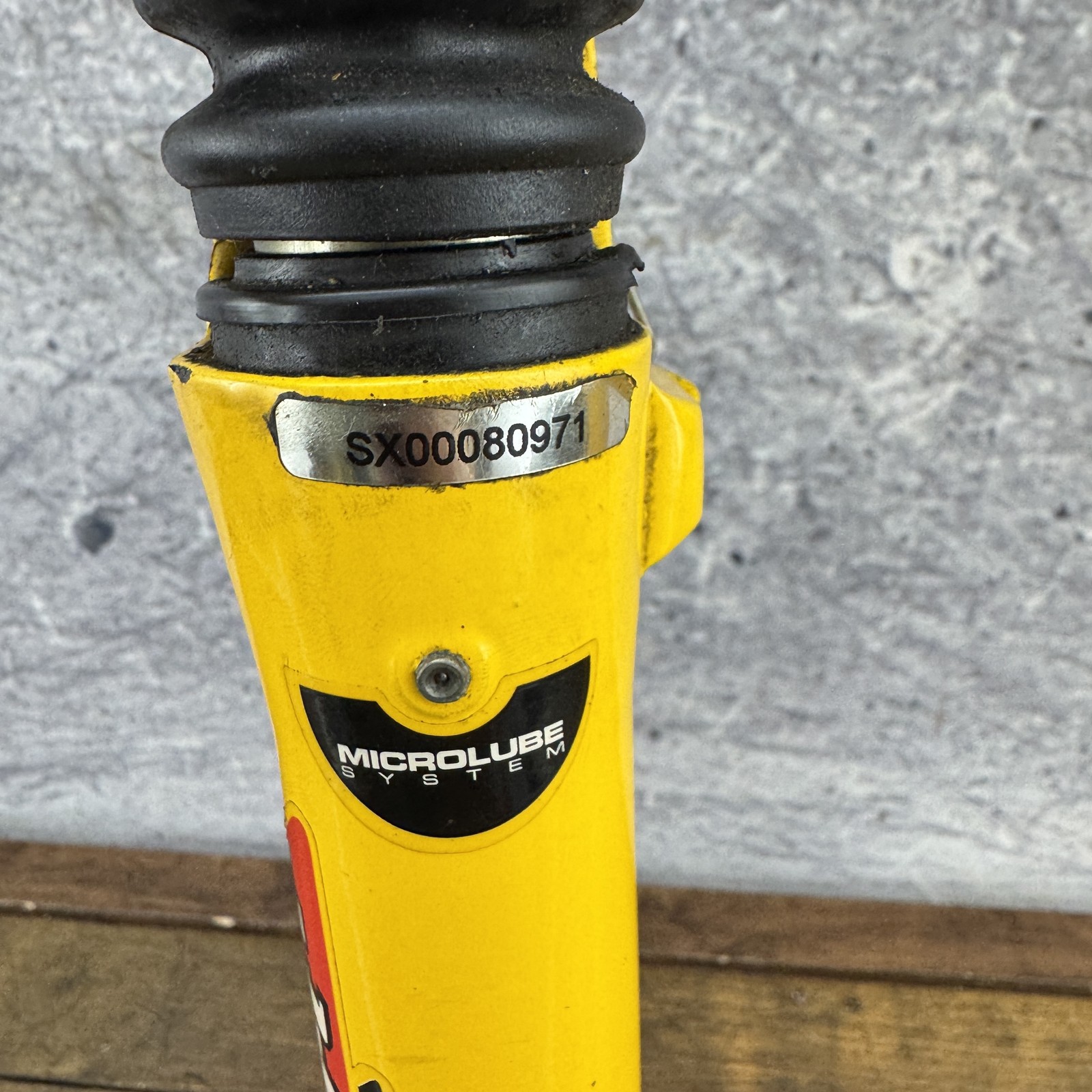 Vintage Manitou X-Vert E Suspension Fork 1 1/8″ 26″ MTB V-Brake TPC DISC Yellow