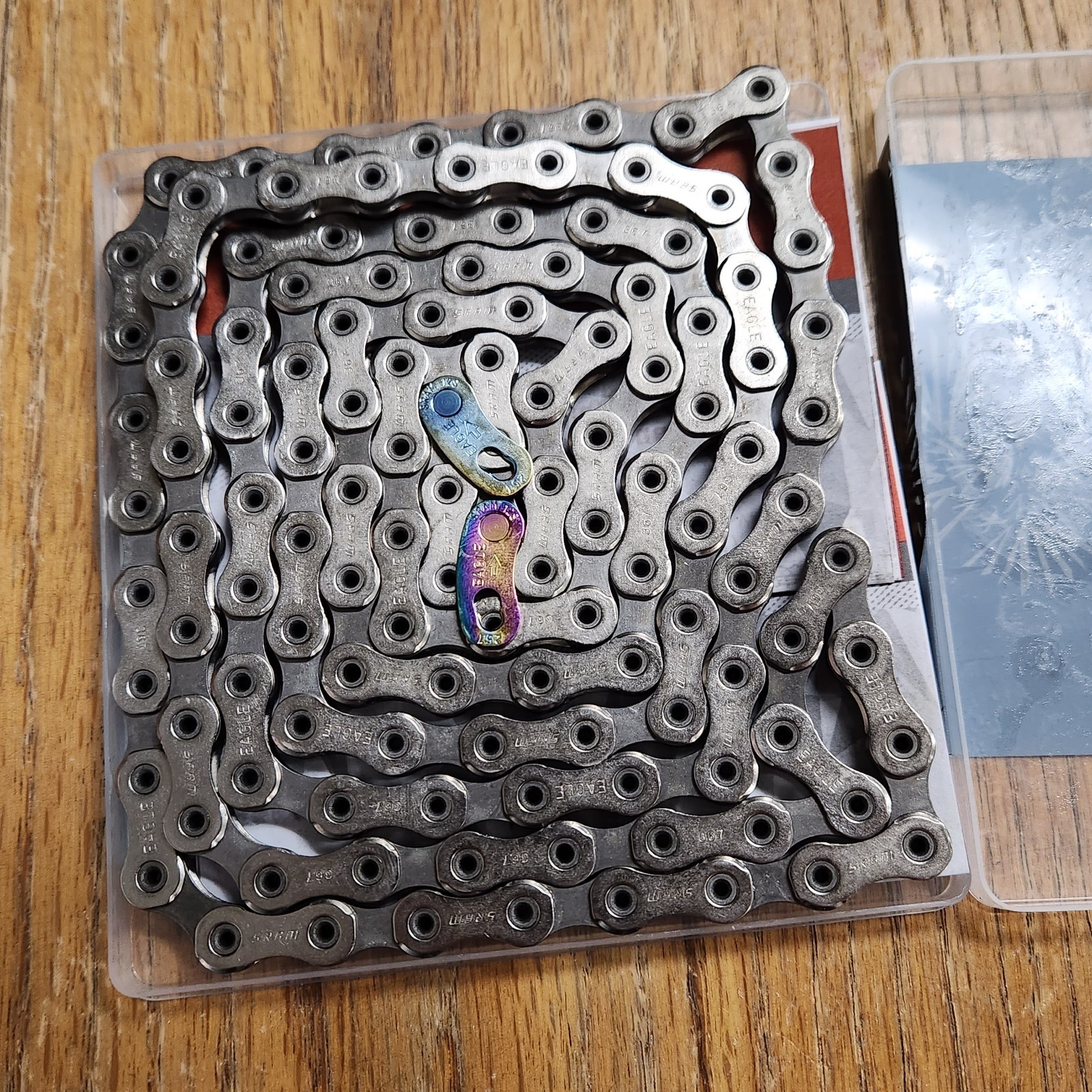 SRAM X01 Eagle 12-Speed 126 Link Silver Bicycle Chain OPEN PACKAGE