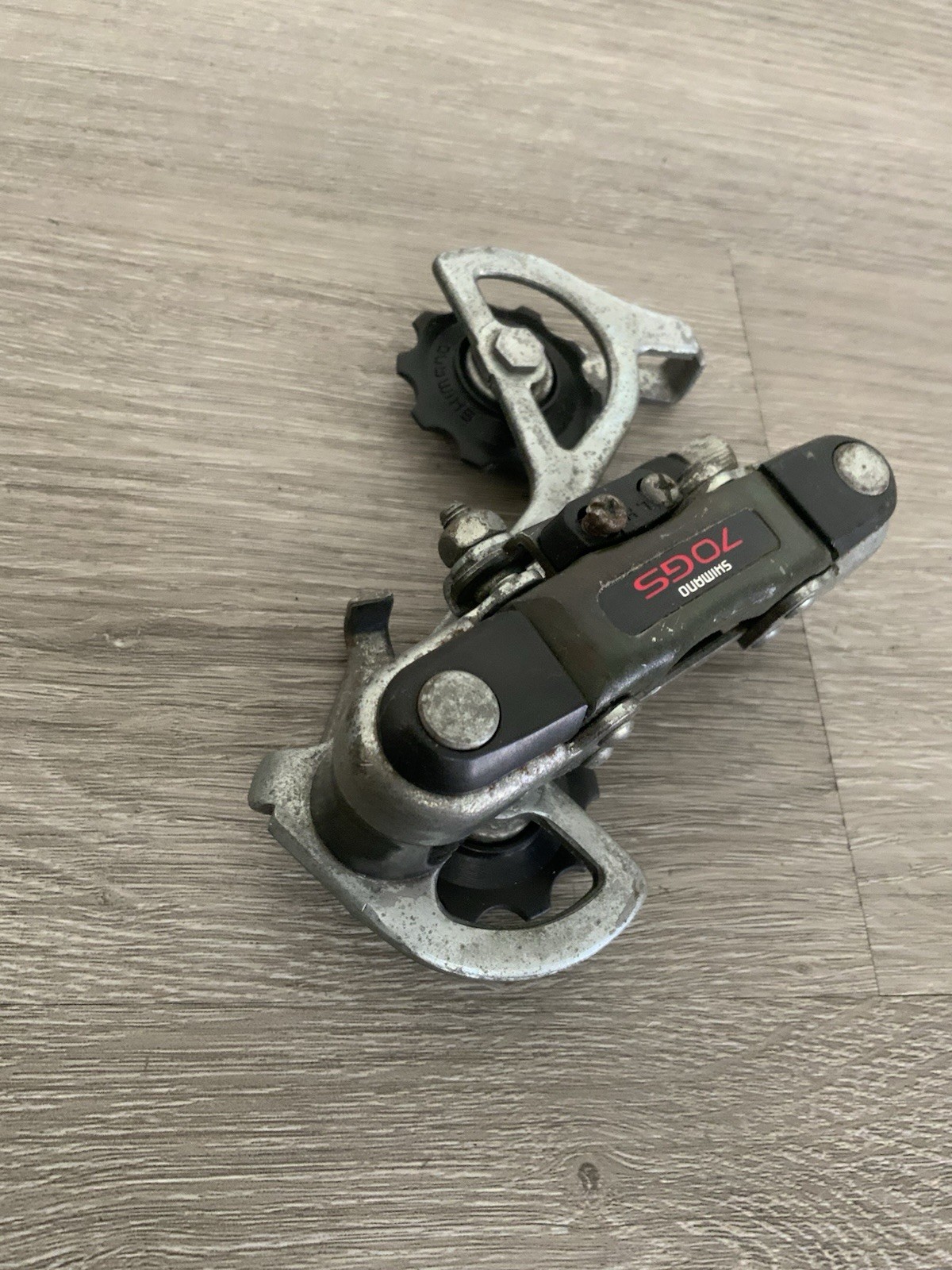 SHIMANO 70GS LONG CAGE REAR DERAILLEUR 5, 6, 7 SPEED