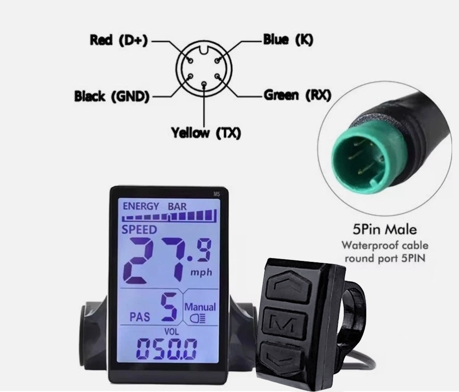 Screen Display Replacement for XP 2.0/3.0 Mountain Bike Electric Scoot