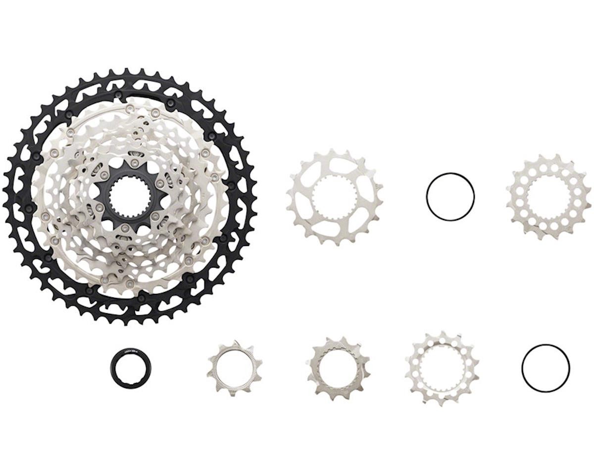 Shimano Deore XT/GRX CS-M8100 Cassette (Silver/Black) (12 Speed) (Micro Spline)