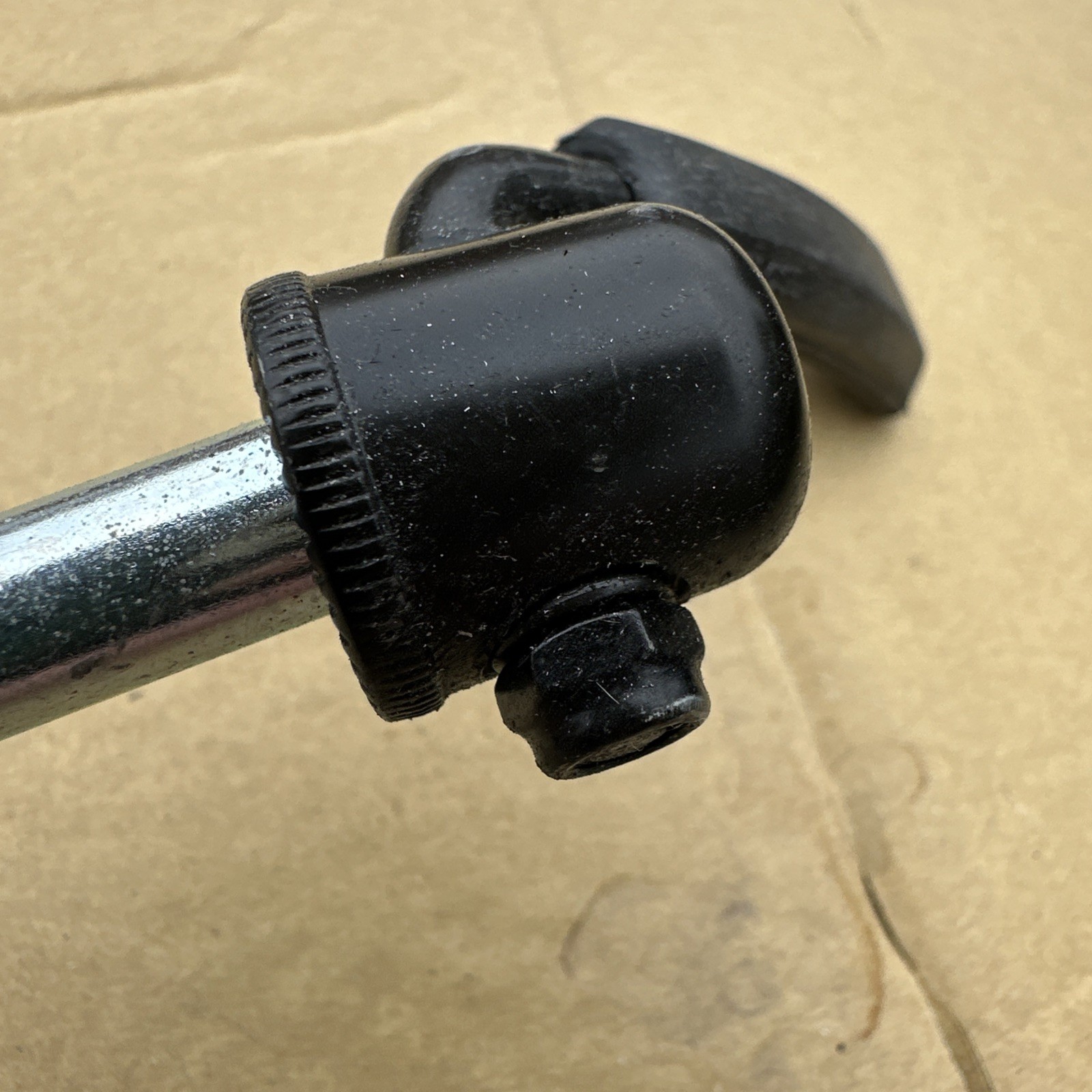 New Unbranded Bike Bicycle Steel Quick Release Skewer M9x158mm Black