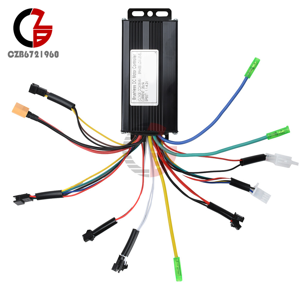 Brushless Controller 36V48V60V64V72V 350W 500W-1500W 5000W for Electric Bicycle