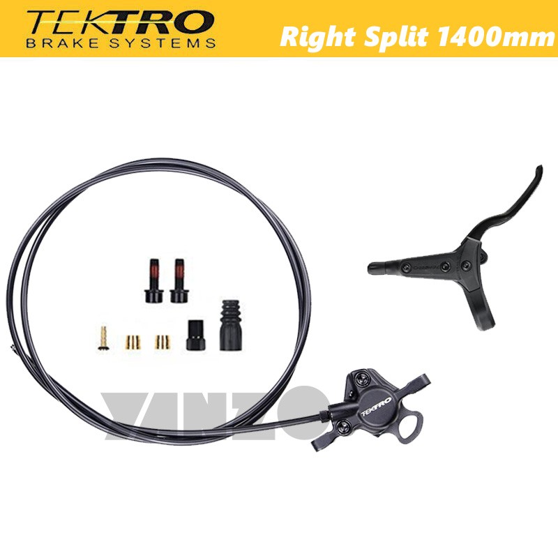 Tektro HD-M285 Hydraulic Disc Brake Right Rear 1400mm Split Set MTB-OE
