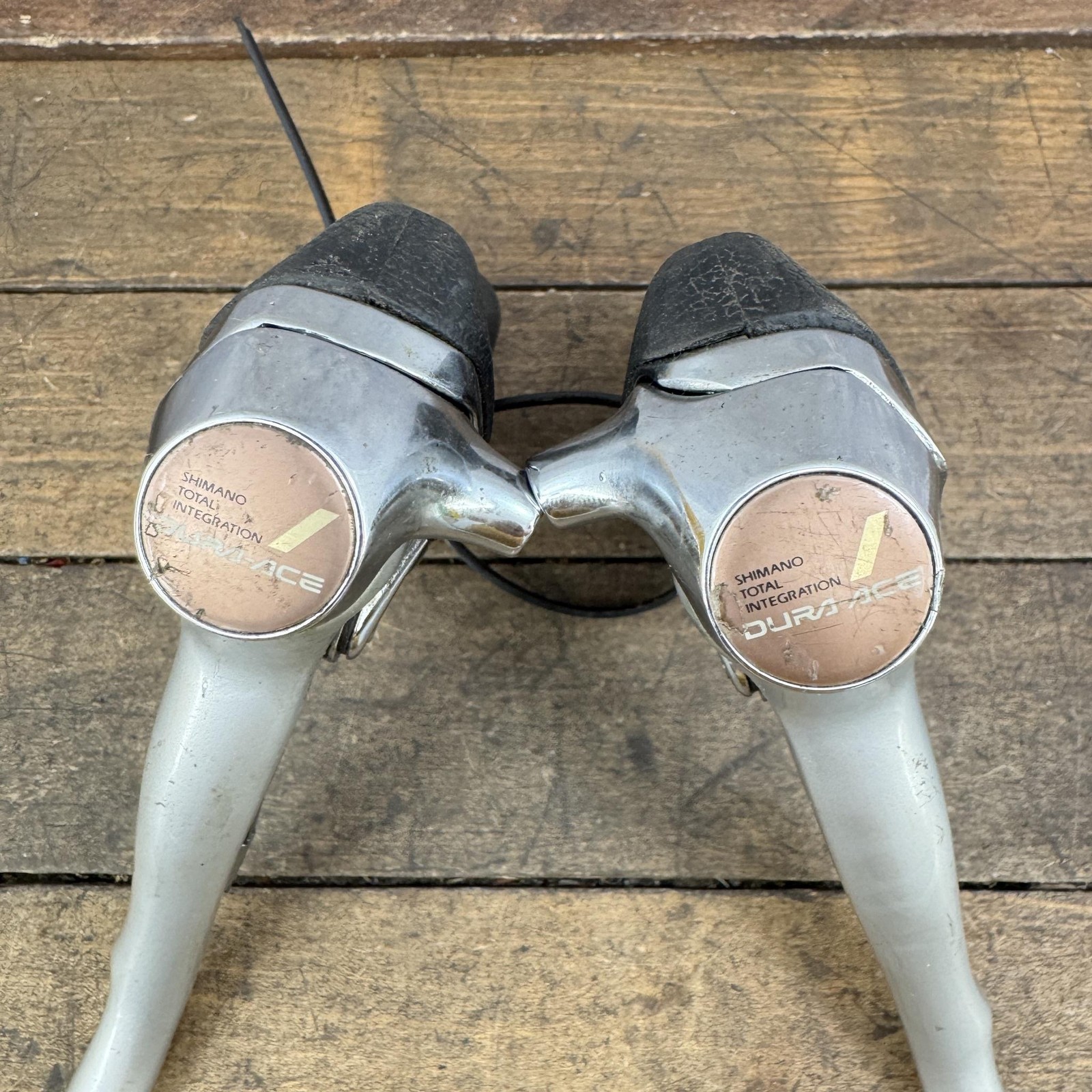 Vintage Shimano Dura Ace Shifter Lever Set ST-7401 ST-7400 STI Brake