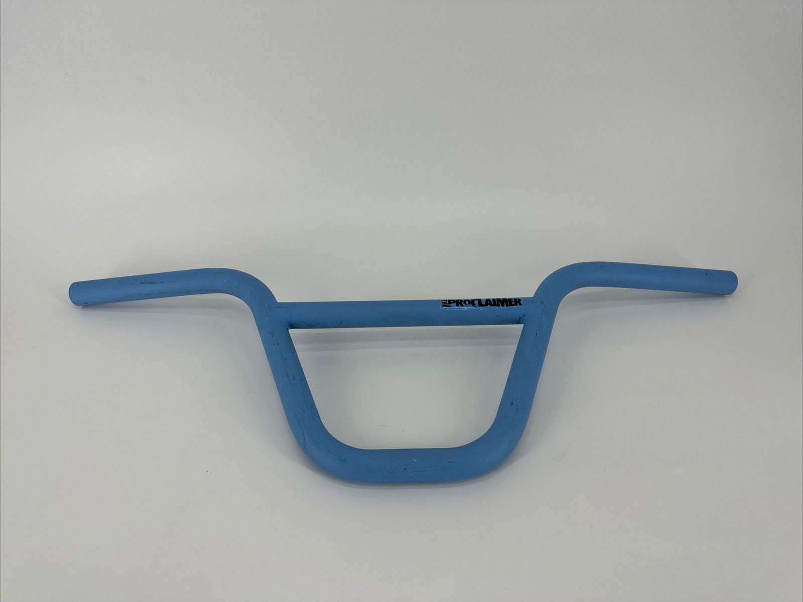 The ProClaimer Retro Old School BMX Bike Handlebars 24″ Length 7″ Rise Blue