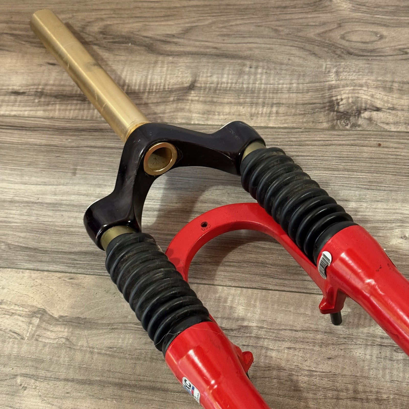 Rock Shox SID XC C3 Dual Air Red 1 1/8 Threadless 223mm SMALL OIL LEAK 26