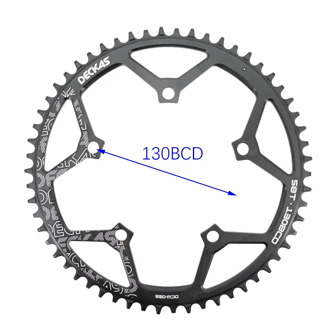 Deckas Chainring 130BCD Round for shimano 5700 6700 Road Bike folding bike