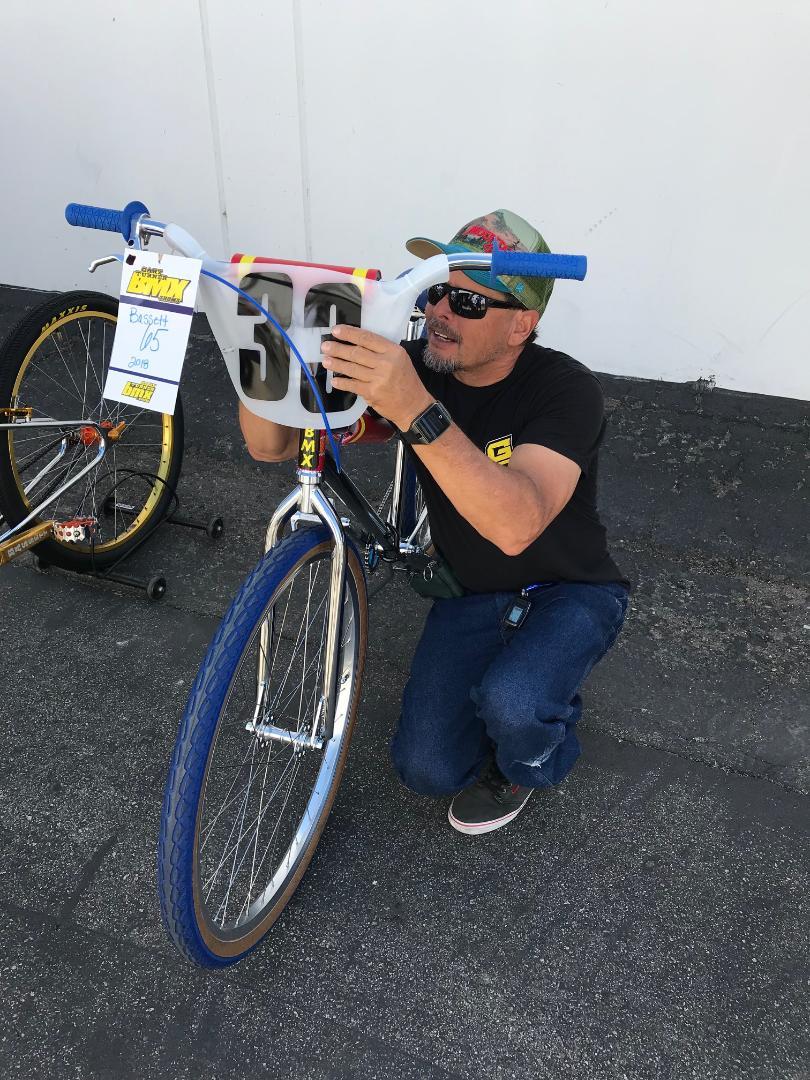 Cru Jones Replica 33 BMX number plate RAD The Movie Old School BMX bill allen