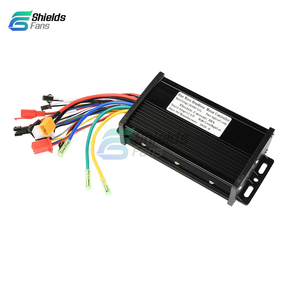 36V 48V 64V 40A 30A 20A Brushless Motor Controller E-Bike S866 LCD Display Meter