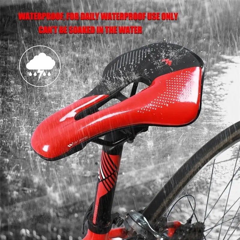 WEST BIKING Ultralight Mountain Bicycle Saddle MTB Short Nose Road Bike Seat