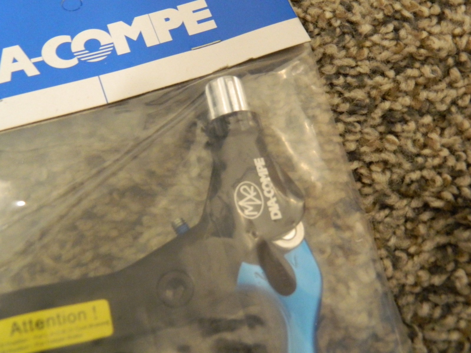Dia-Compe REAR 883 Nippon BMX brake caliper with right hand brake lever blue