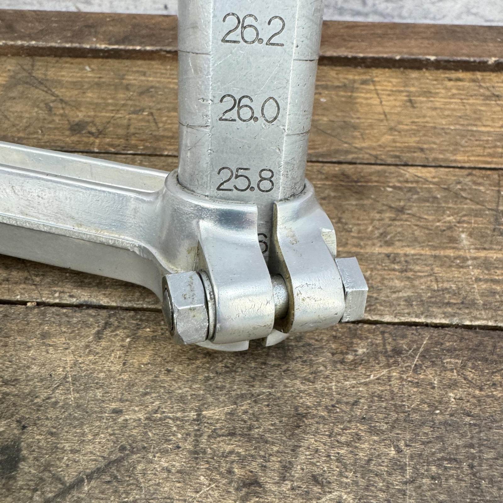 Vintage Nitto Forged Quill Stem 25.4 Clamp I-Beam Alloy Japan 70s Road Bike