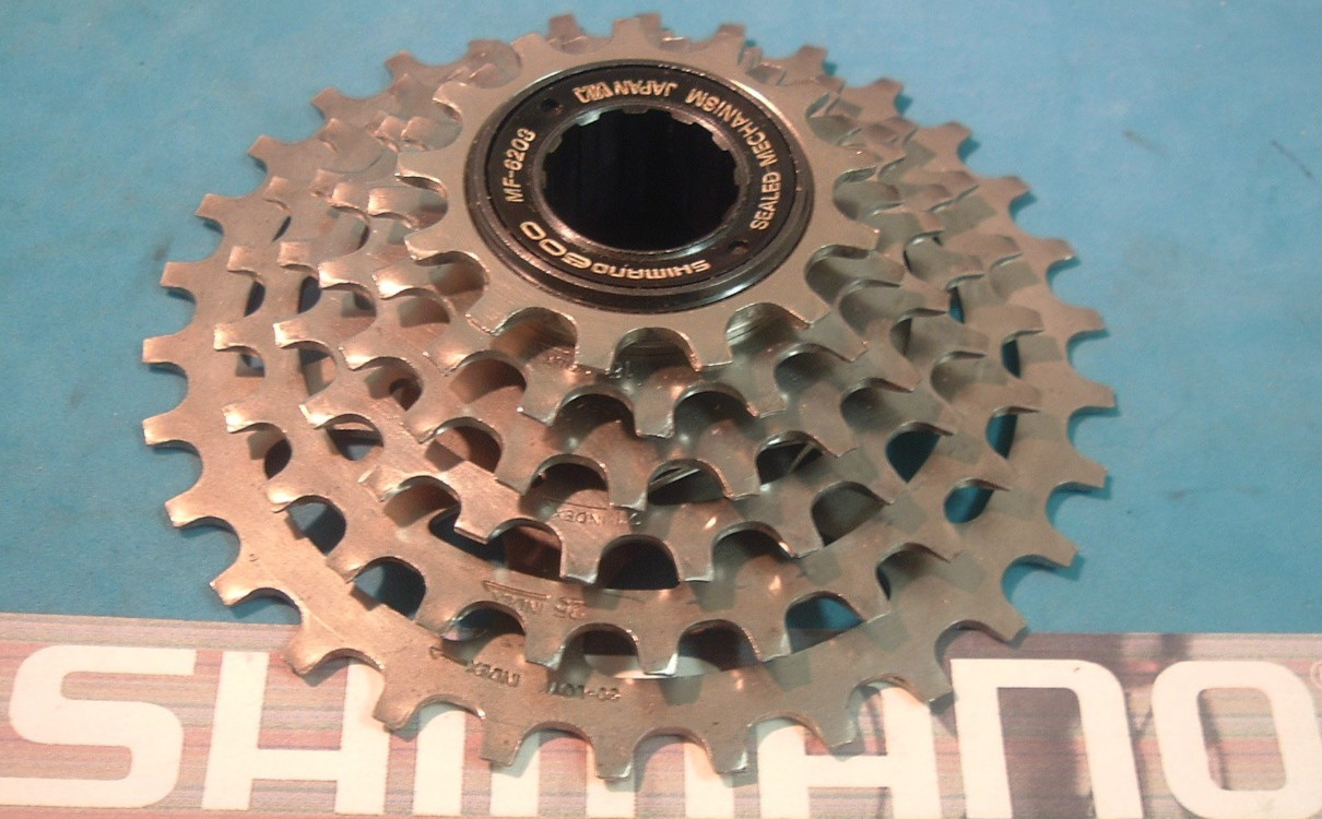 Shimano 600 EX 13T-30T MF-6208 6-Spd Road/MTB Freewheel-NEW/NOS SIS NMint+