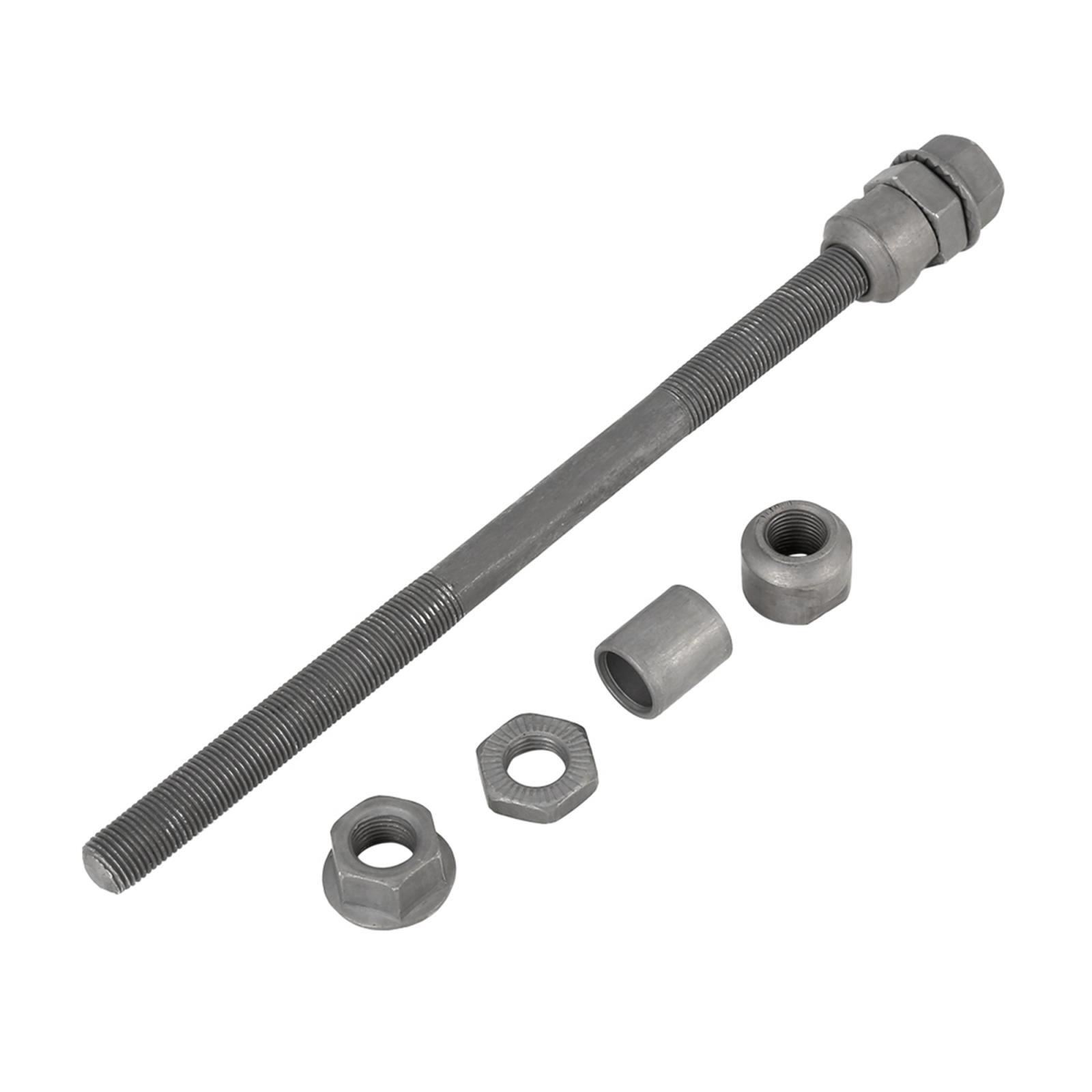 1 Pcs 9.5mm Wheel Hub Axle Rear Axle Solid Shaft Black for MTB Road Bicycle