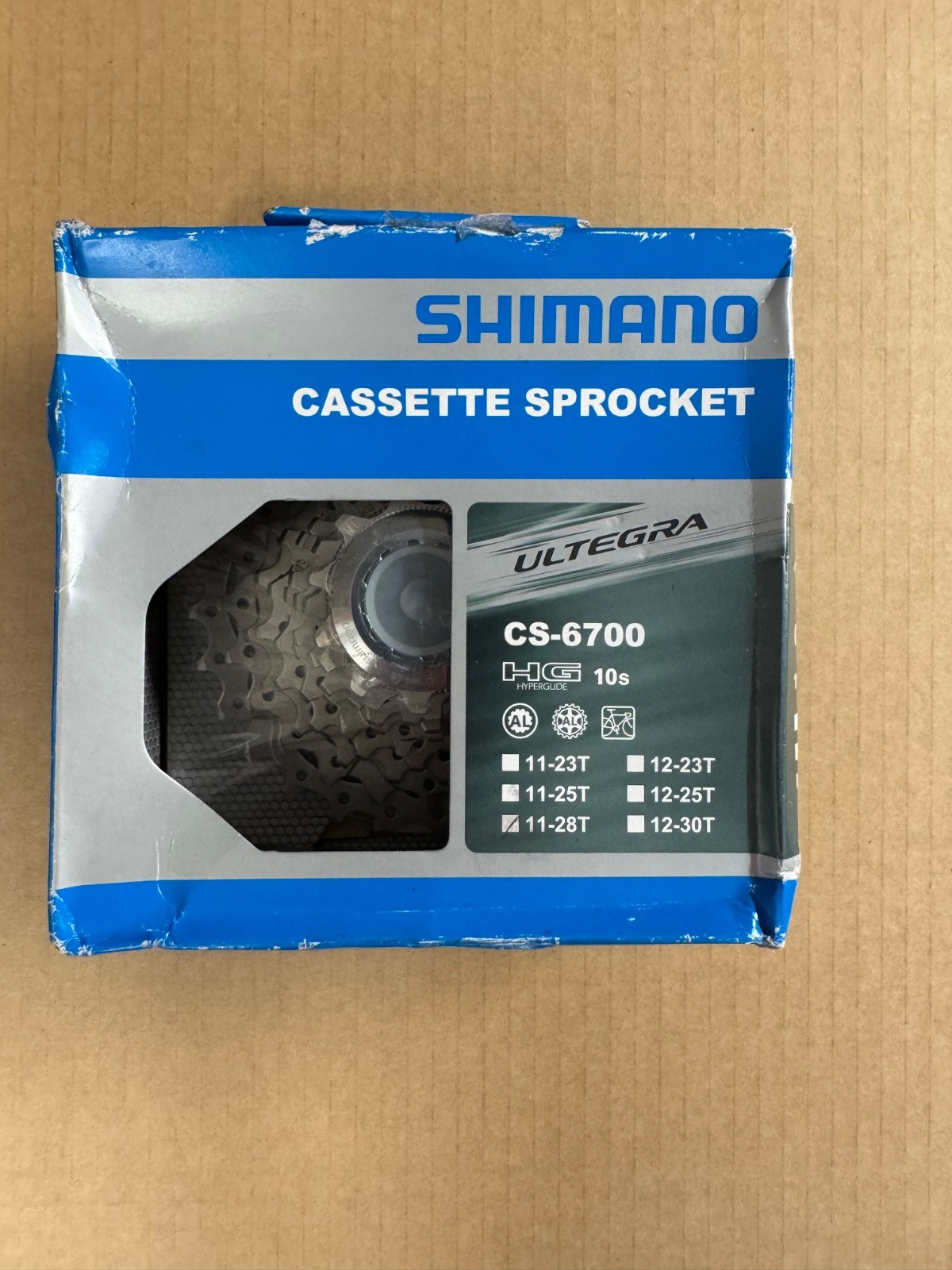 Shimano Ultegra CS-6700 10 Speed Cassette 11-28