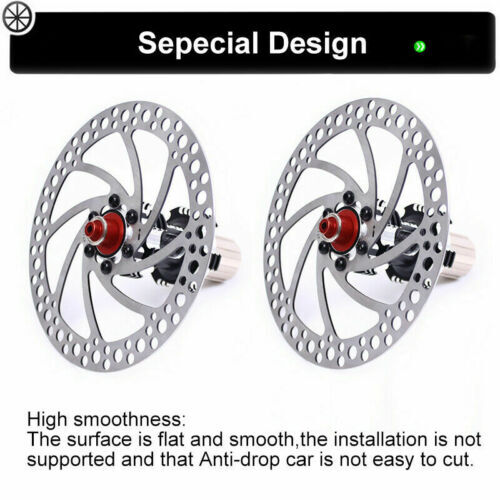 ZOOM MTB Bicycle Rotor 140/160/180/203mm Disc Brake Rotor Stainless Steel 6 Bolt