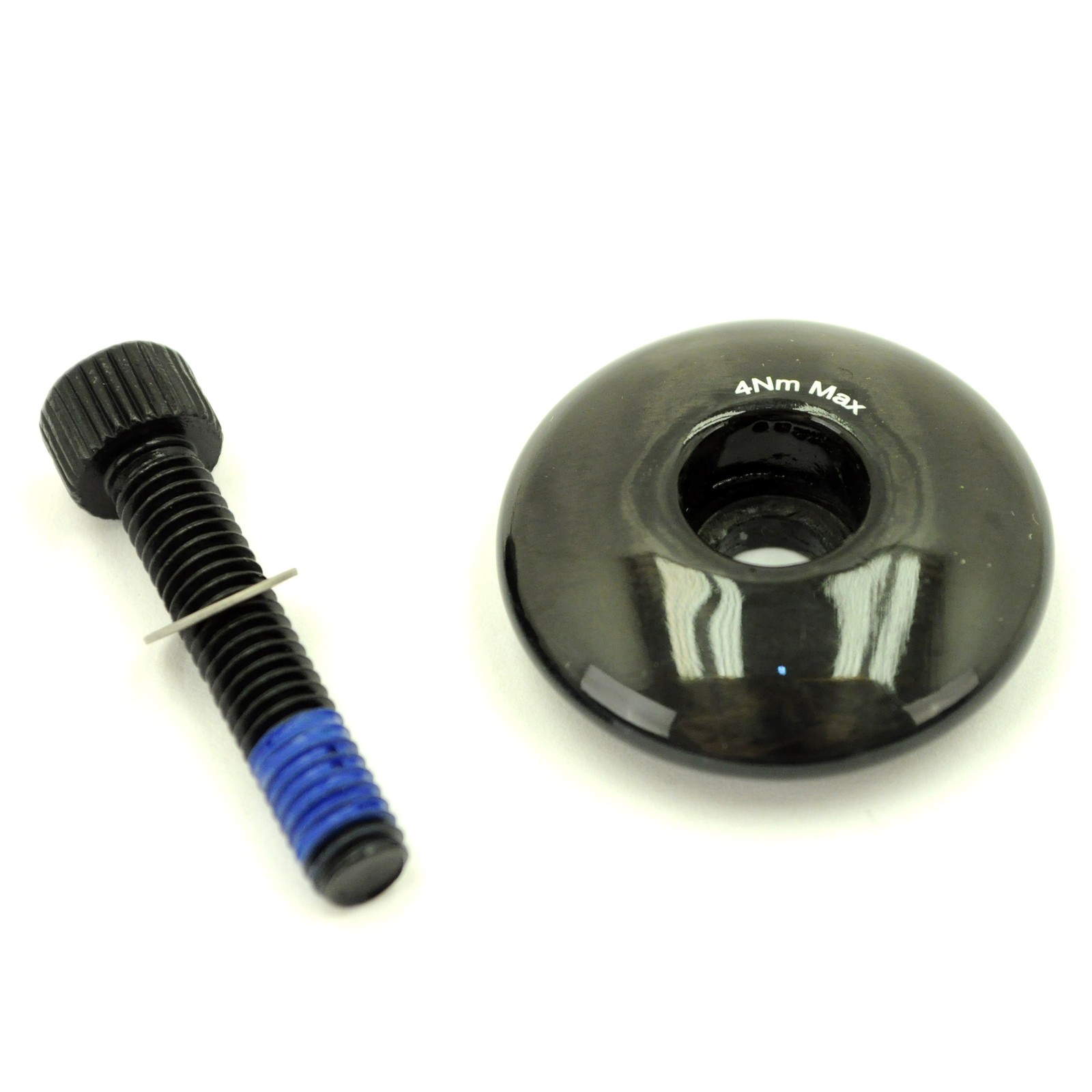 GWH Industries 1-1/8″ Headset Expansion Bolt / Plug & Top Cap Carbon