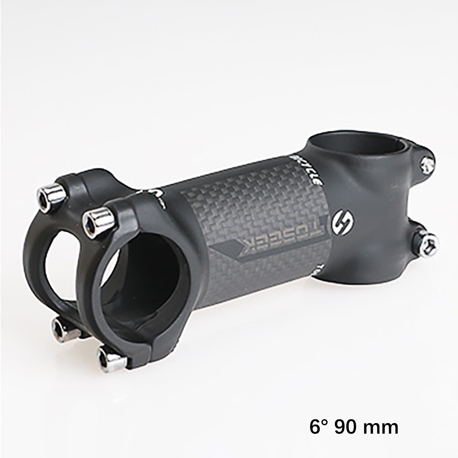 6°/17° Carbon Fiber Bicycle Stem MTB Cycling Aluminum Road Bike Handle Bar Stem