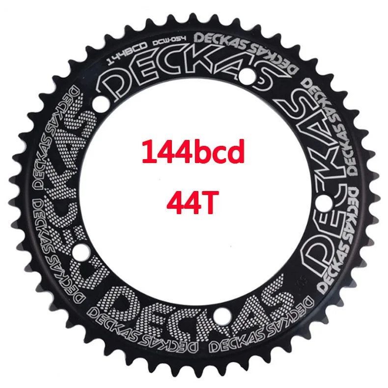 144BCD Fixed Gear Round Chainring Track Bike 44T-58T Single Speed Chainwheels