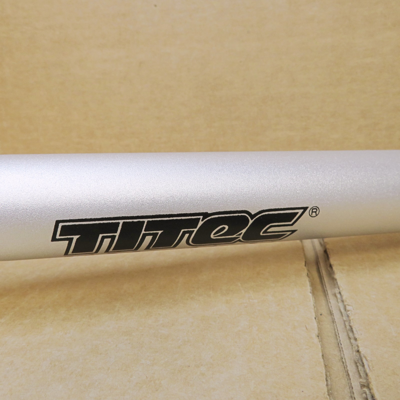 New-Old-Stock Titec Micro-Adjustable Seatpost (31.6mm x 360mm)…Light Shopwear
