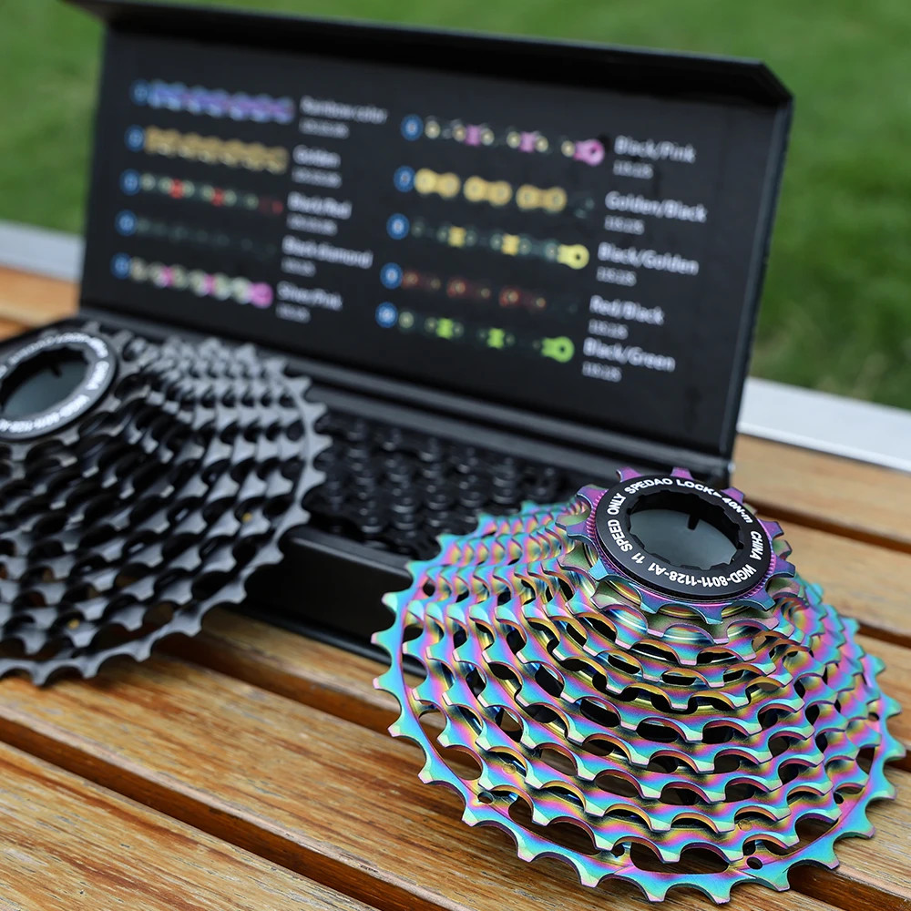 Spedao 11 Speed Cassette 11-28/32/34T Ultralight CNC HG Road Bike Freewheel