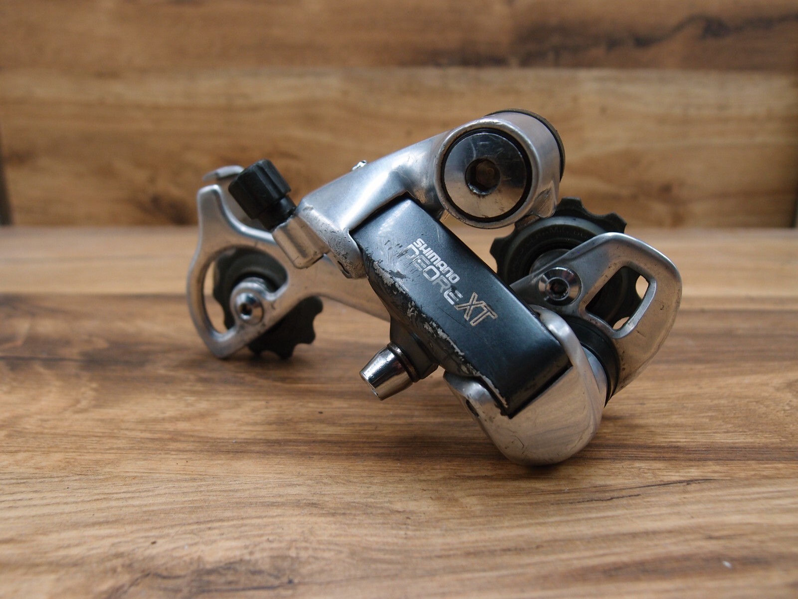 1989 rear derailleur Shimano Deore XT RD-M735 VIA Japan long cage 7 sp