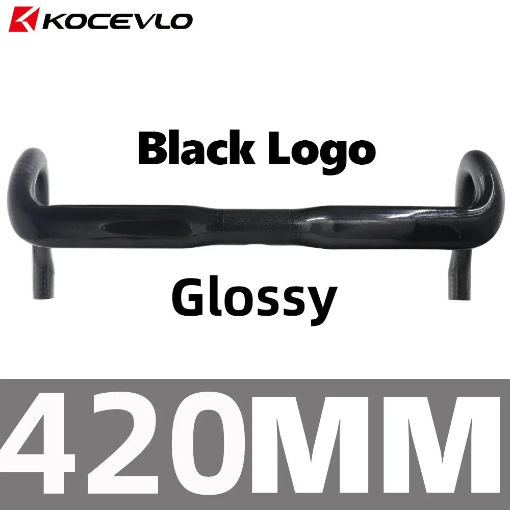 Gravel Road Bike Carbon Handlebar 31.8mm Bicycle Internal Cabling Bent Bar