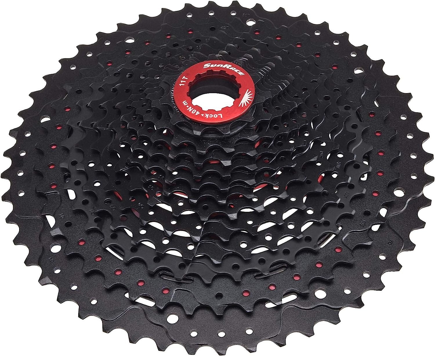 SUNRACE Mixte 305752095 Box 12V 10 50 Schwarz, Noir, Taille unique EU 12 speed B