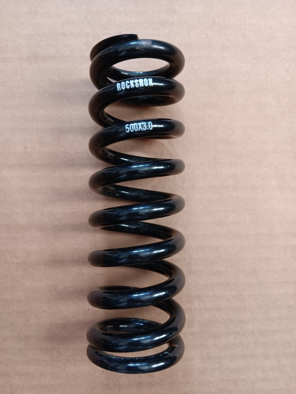 RockShox 500lb Coil Spring for Vivid & Kage Shocks 240x76mm, Black Steel