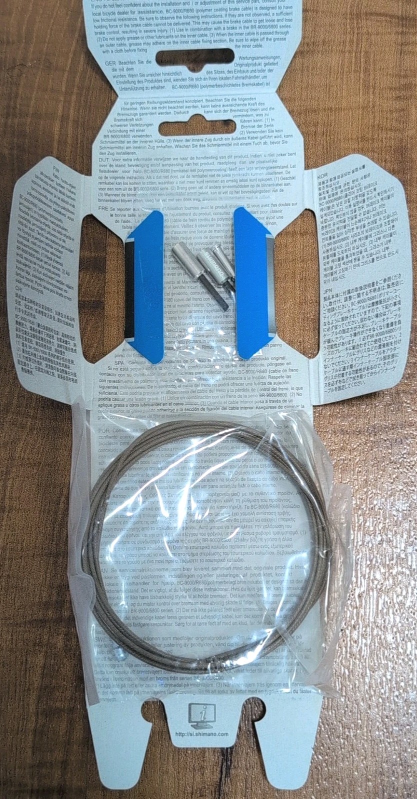 Shimano🚴Dura-Ace BC-9000 Polymer Coated Stainless Road Brake Cable 1.6 x 2050mm