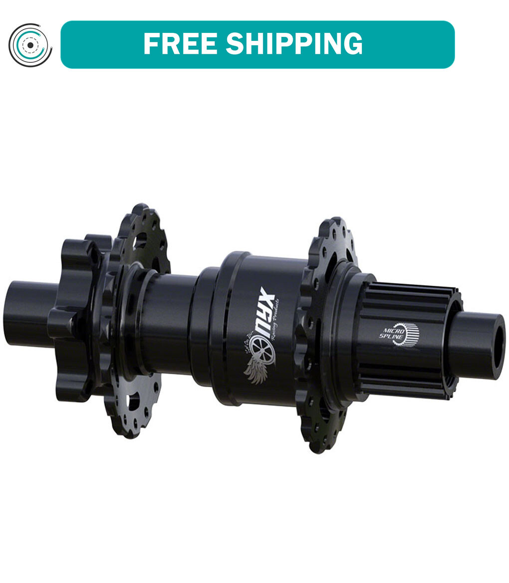 Onyx Vesper Rear Hub – 12 x 148mm, 6-Bolt, Black, 32H, Micro Spline