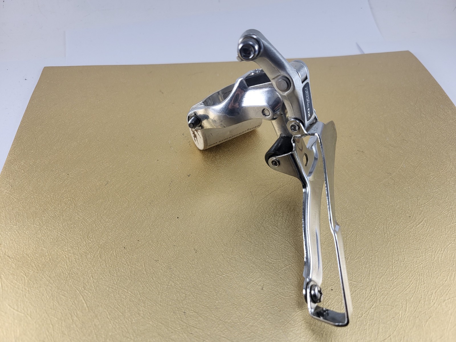 Shimano Deore DX front derailleurs band type for 28.6 nice condition bottom pull