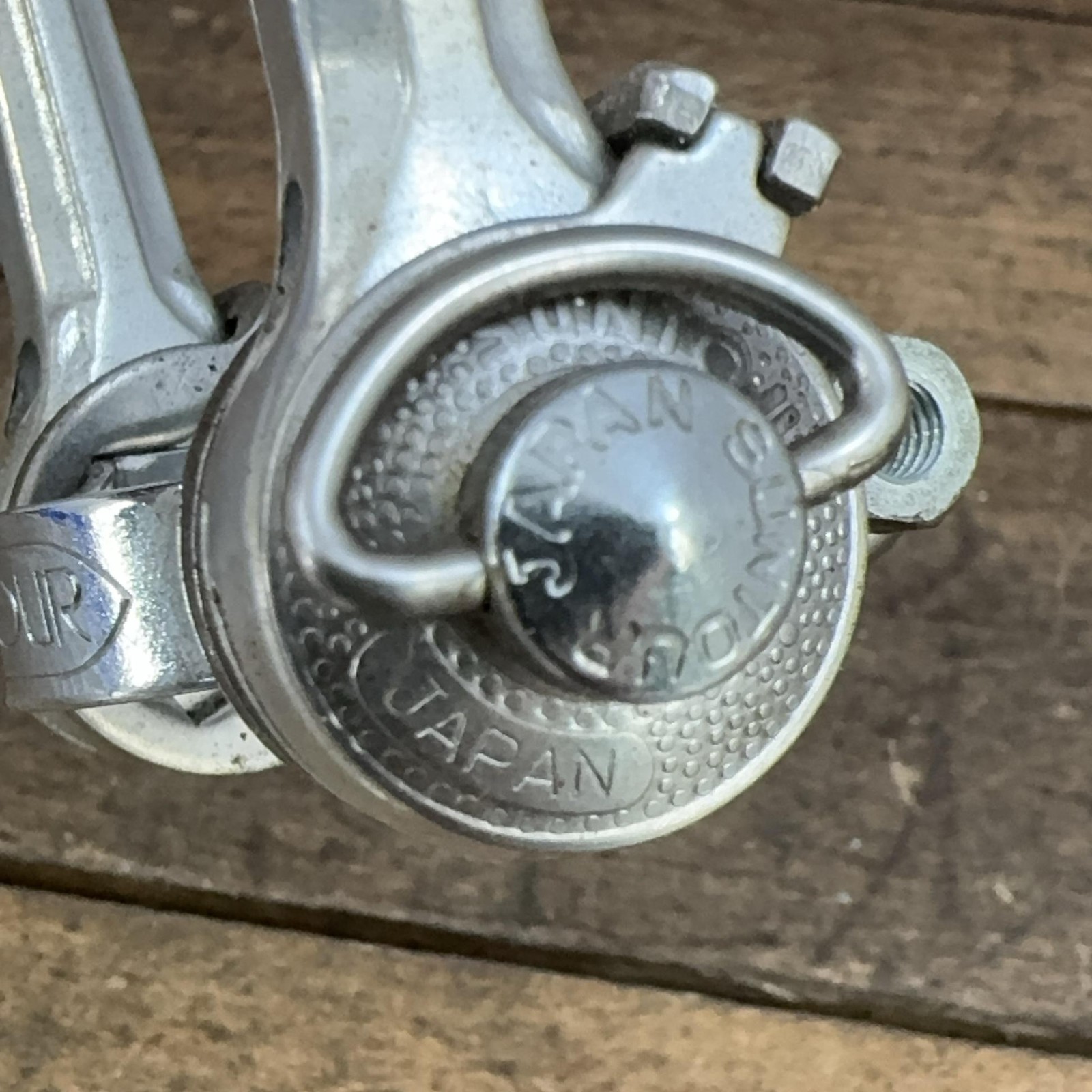 Vintage SunTour Downtube Friction Shifter Set Cyclone Superbe Clamp Japan Silver